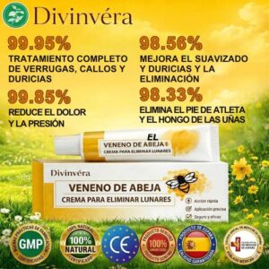 Divinvéra Veneno de Abeja Crema Para Eliminar Lunares