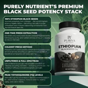 Puriva Nutrient - Ethiopian Black Seed Oil