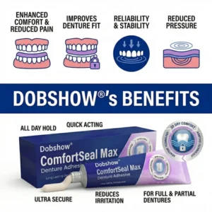 Dobshow® ComfortSeal Max Denture Adhesive