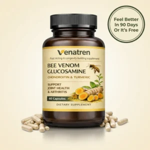 Venatren Bee Venom Glucosamine Chondroitin & Turmeric Supplement