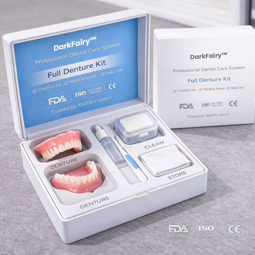DarkFairy Professional Dental Care Full Denture Kit