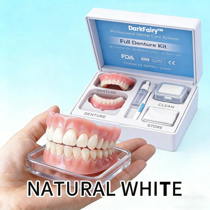 DarkFairy Professional Dental Care Full Denture Kit